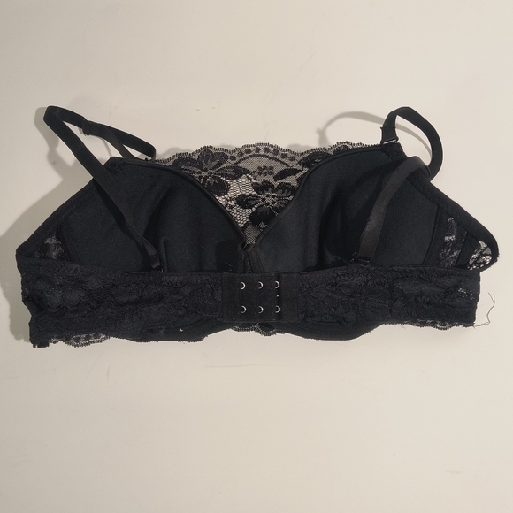 Mayar Lingerie Women's 38B Floral Black Bra - Picture 2 of 4